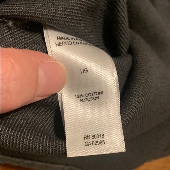 Lucky Brand Raven Canvas Heavy Cotton Overshirt Shacket Button Down Collar L - Picture 10 of 10